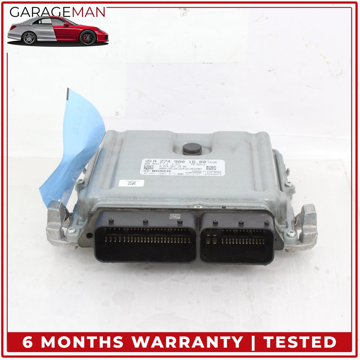 2015-2019 Mercedes X253 GLC300 Engine Computer Control Module ECU 2749001600 OEM