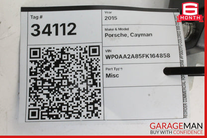 2013-2016 Porsche Cayman 981 Rear Trunk Lock Latch Striker Plate 98151205101 OEM