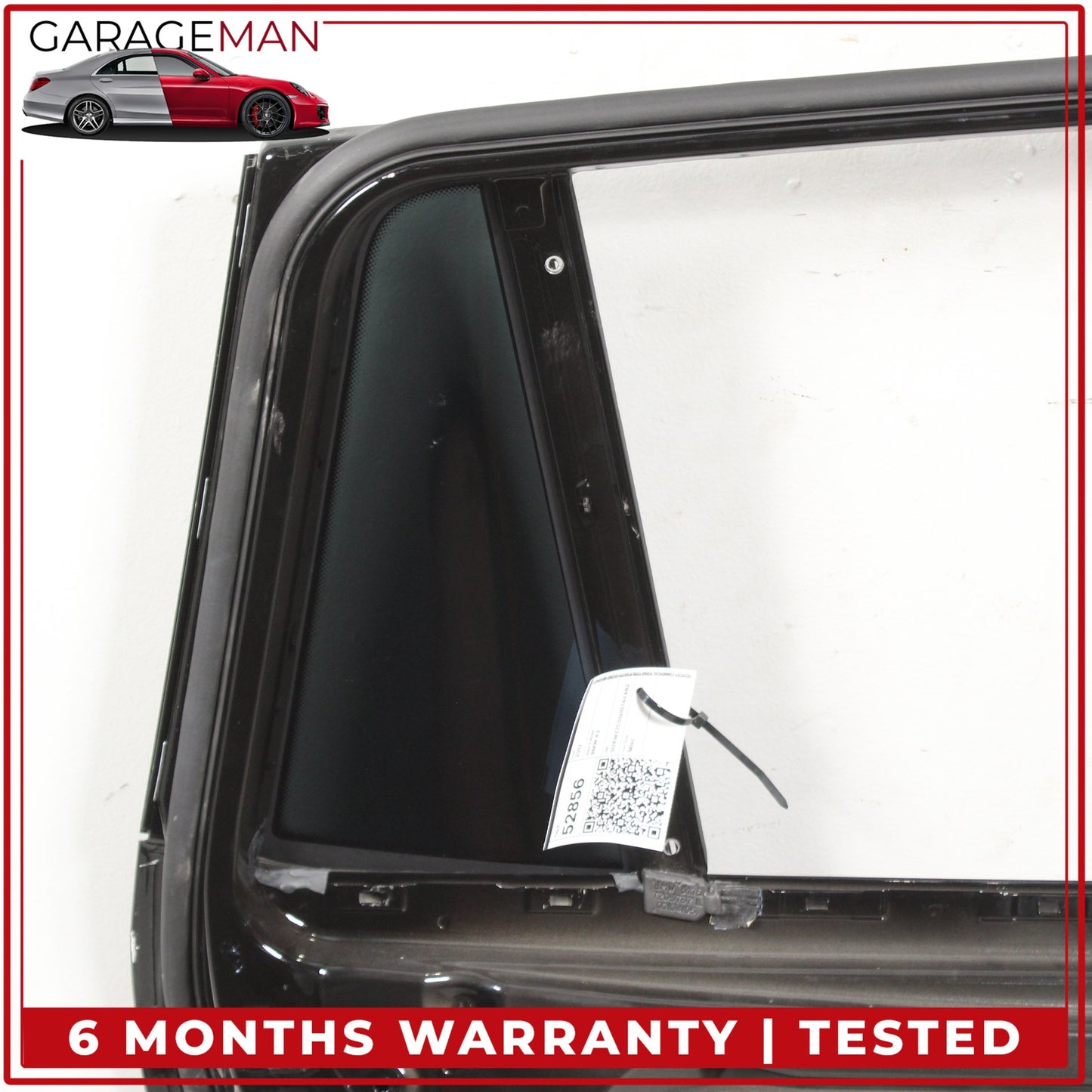 2011-2017 BMW X3 F25 SUV Rear Left Side Door Shell w/ Door Handle Black OEM