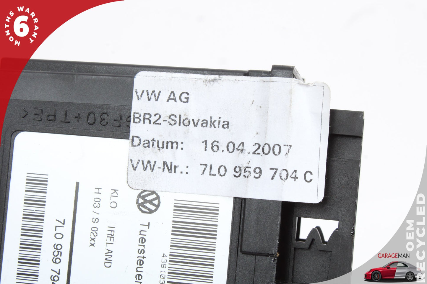 2003-2010 Porsche Cayenne 957 Rear Right Door Power Window Motor 7L0959794 OEM