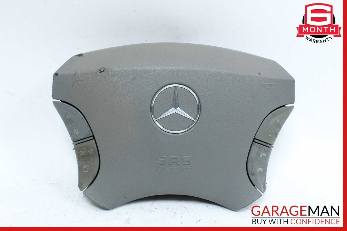 03-06 Mercedes W220 S500 S430 CL500 S55 AMG Steering Wheel Air Bag Airbag Grey