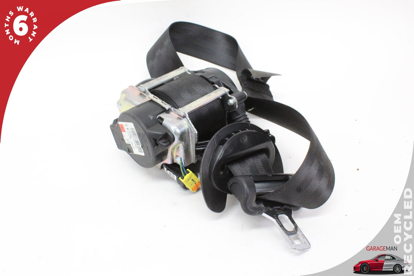 2016-2020 Jaguar XF X260 Front Left Driver Side Seat Belt Black 632755000 OEM