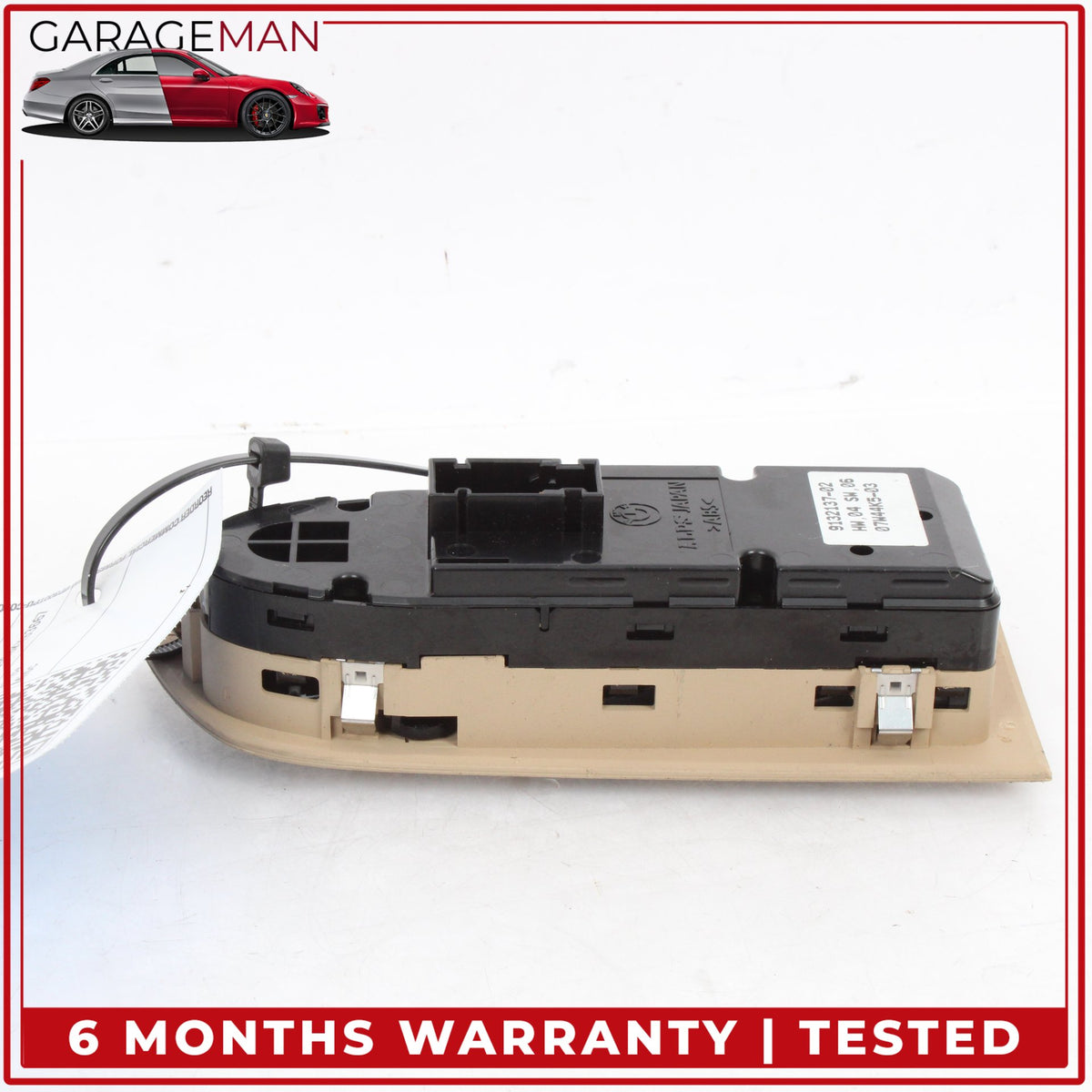 2006-2011 BMW 335i E90 Front Left Master Window Control Switch 61319217331 OEM