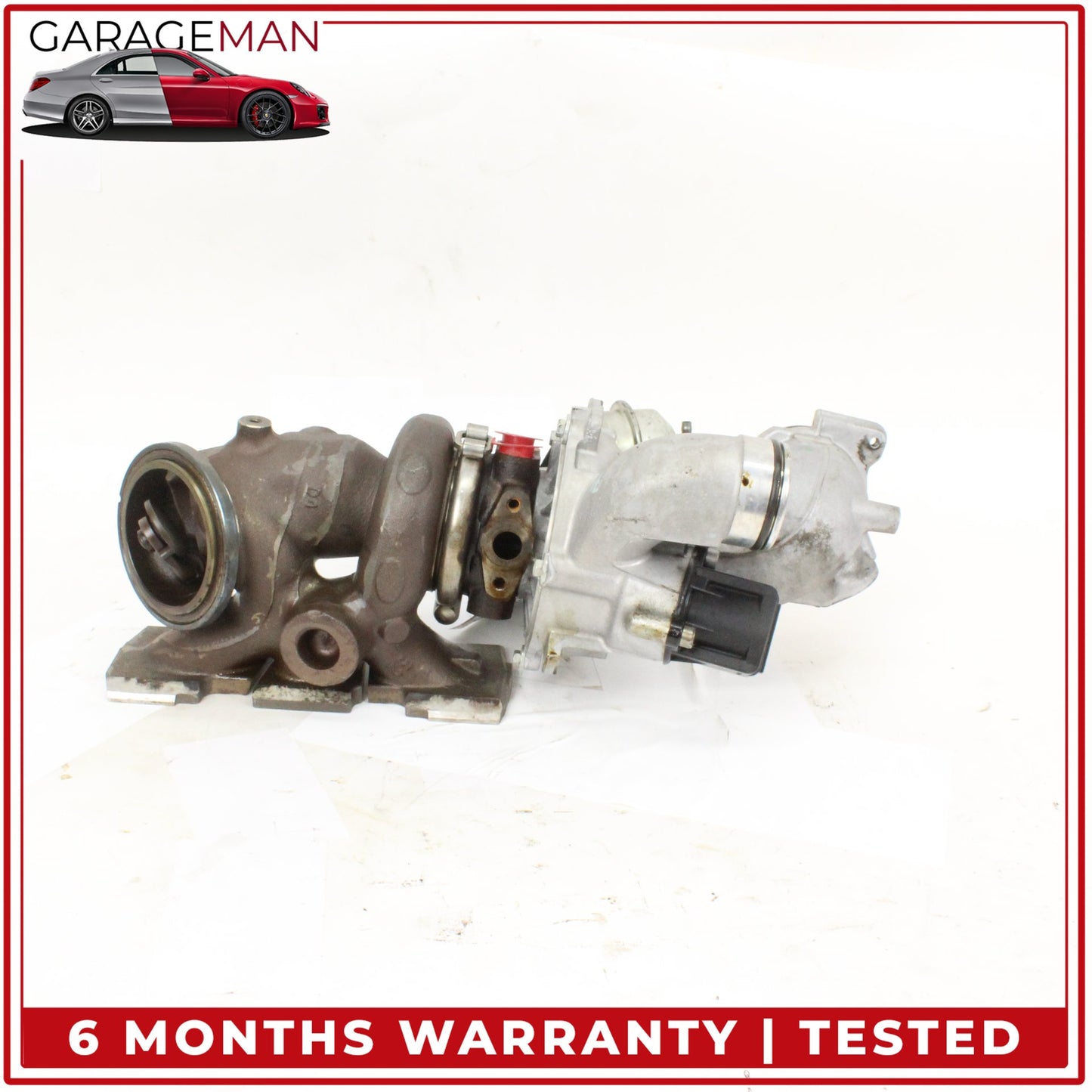 2017-2020 Mercedes W213 E400 M276 Right Turbocharger Turbo Charger Manifold OEM