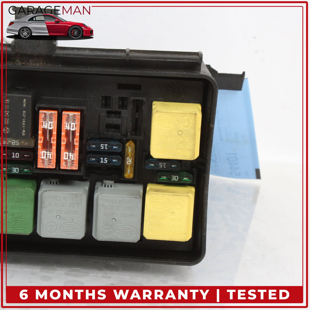 2007-2012 Mercedes W164 ML350 GL450 Front Engine Fuse Box Relay 1645400072 OEM
