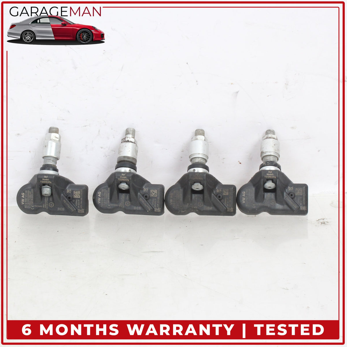 2011-2018 Porsche Cayenne 958 TPMS Tire Pressure Sensor Set of 4 5Q0907275B OEM