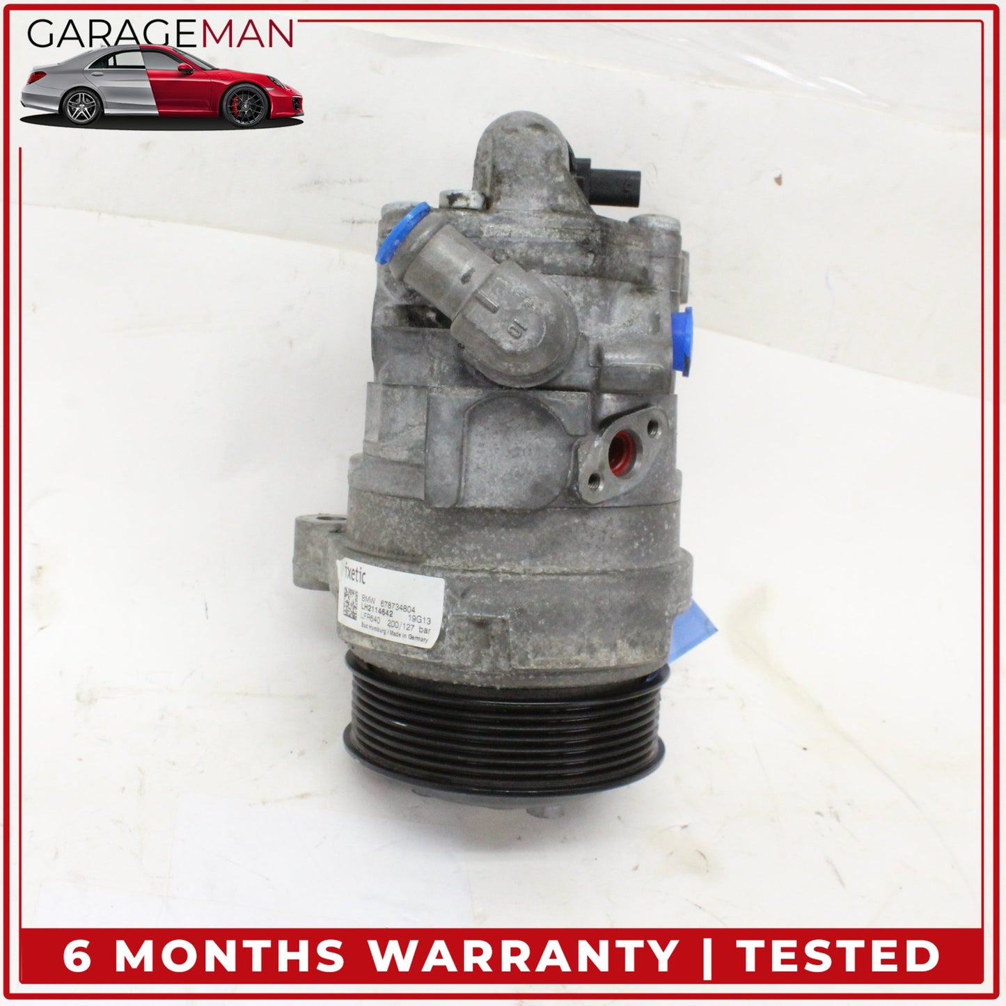 2014-2018 BMW X5 F15 N63 4.4L Power Steering Pump 6787348 OEM