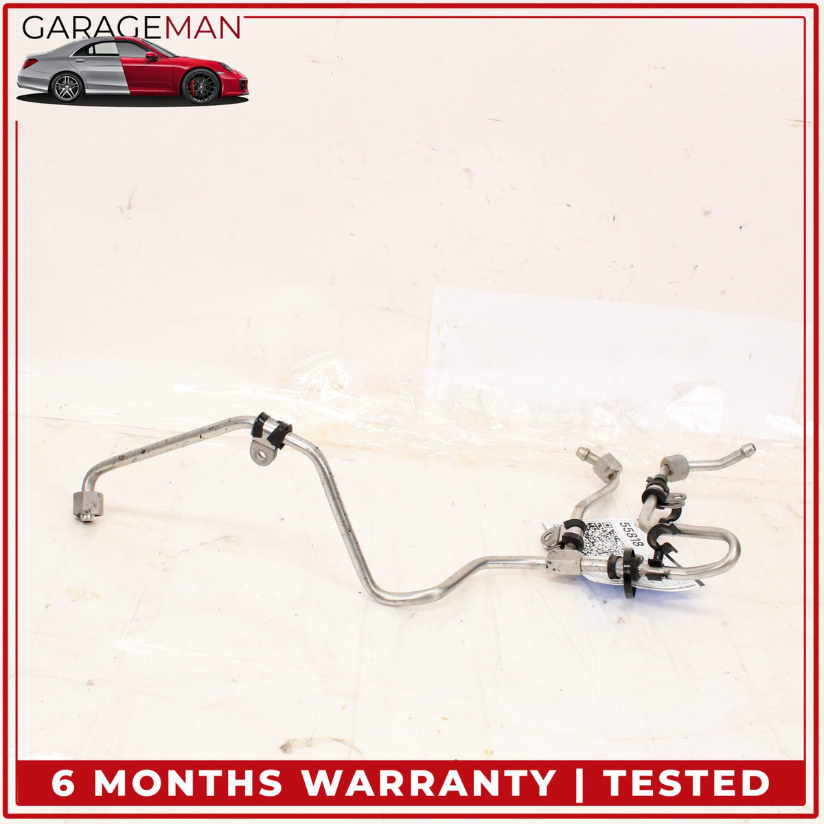 2010-2018 Audi A6 Cayenne 958 3.0L V6 High Pressure Fuel Gas Line Pipe Hose OEM