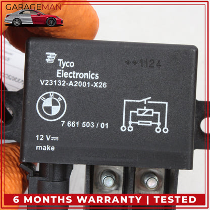 2012-2018 BMW 650i F13 Cooling Fan Relay Control Module 7661503 OEM