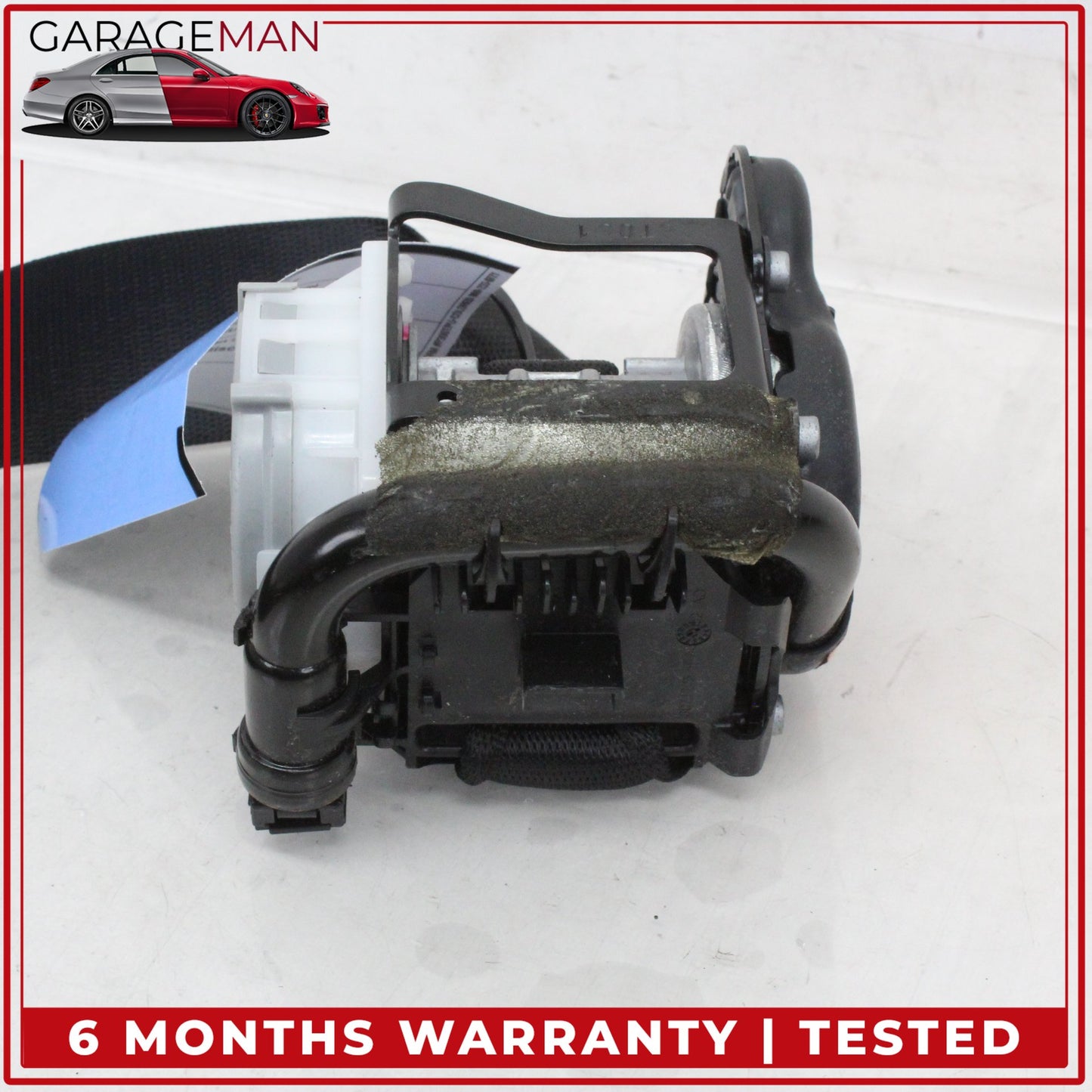 2011-2018 BMW X3 X4 F25 F26 Front Left Driver Side Seat Belt Black OEM