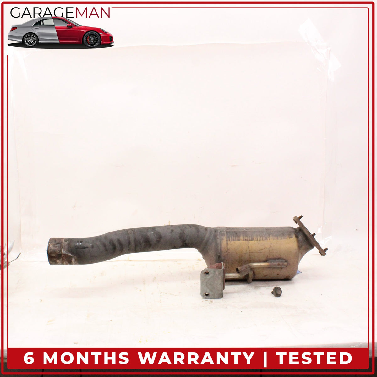 2003-2006 Porsche Cayenne 955 Rear Left Side Engine Exhaust Downpipe OEM