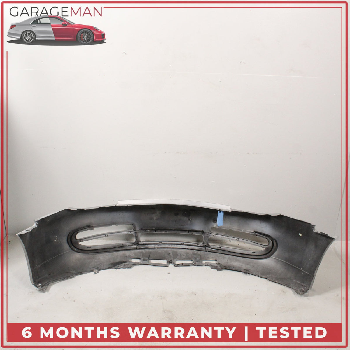 1999-2001 Porsche 911 Carrera 996 Front Bumper Cover Arctic Silver Metallic OEM