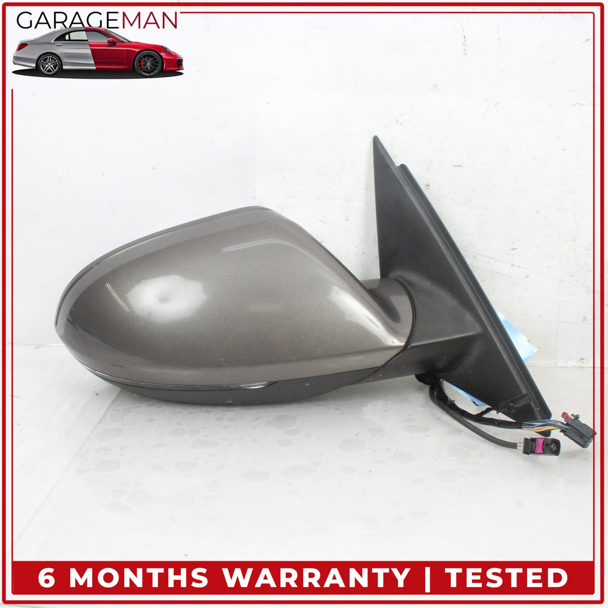 2012-2018 Audi A6 S6 Right Door Rear View Mirror w/ Camera and Blind Spot OEM