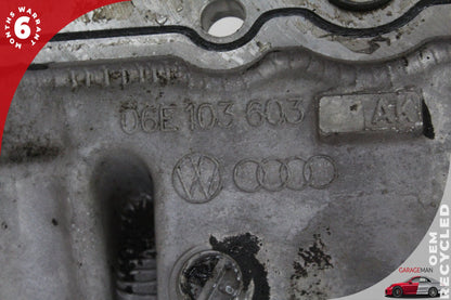2011-2015 Audi Q7 SUV 3.0L Engine Motor Upper Oil Pan 06E103603AK OEM