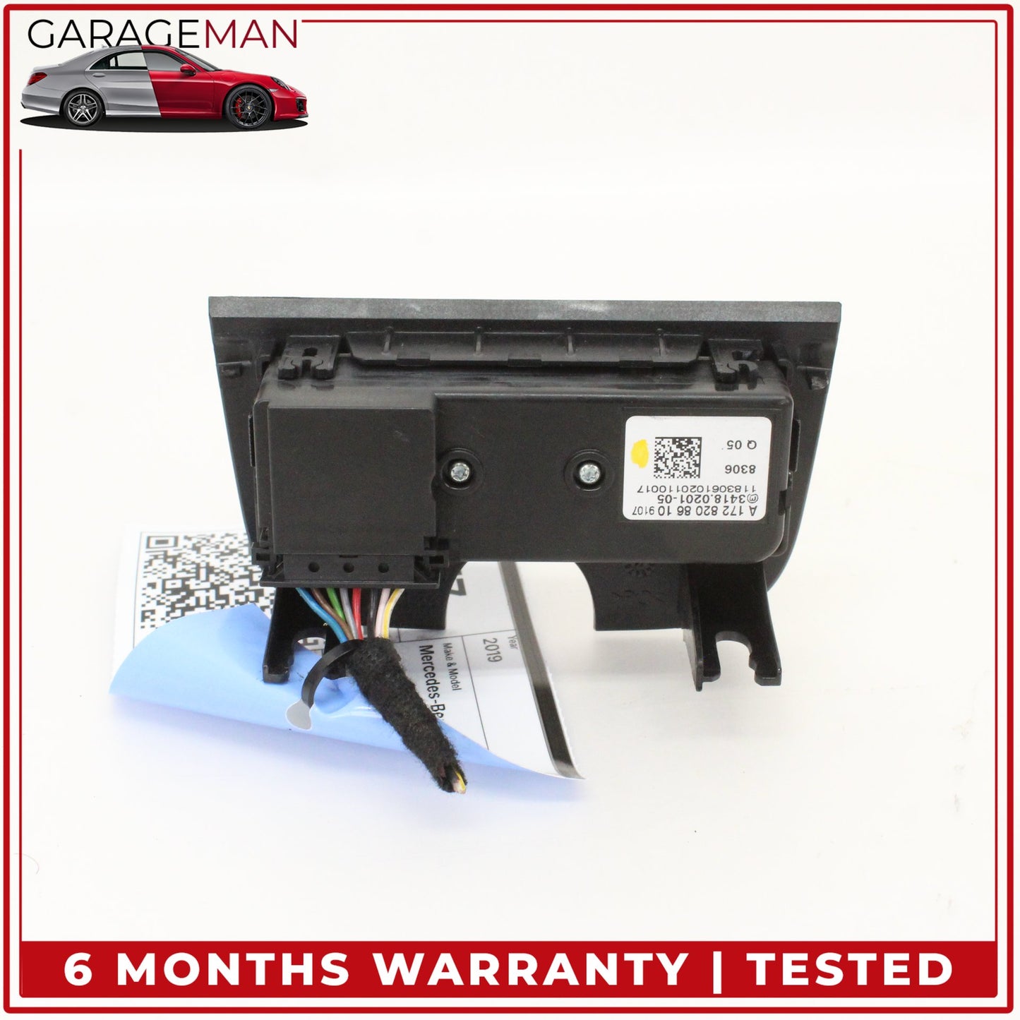 2012-2020 Mercedes-Benz CLA250 W117 Sedan Overhead Emergency Panel Control Switch 1728208610 OEM