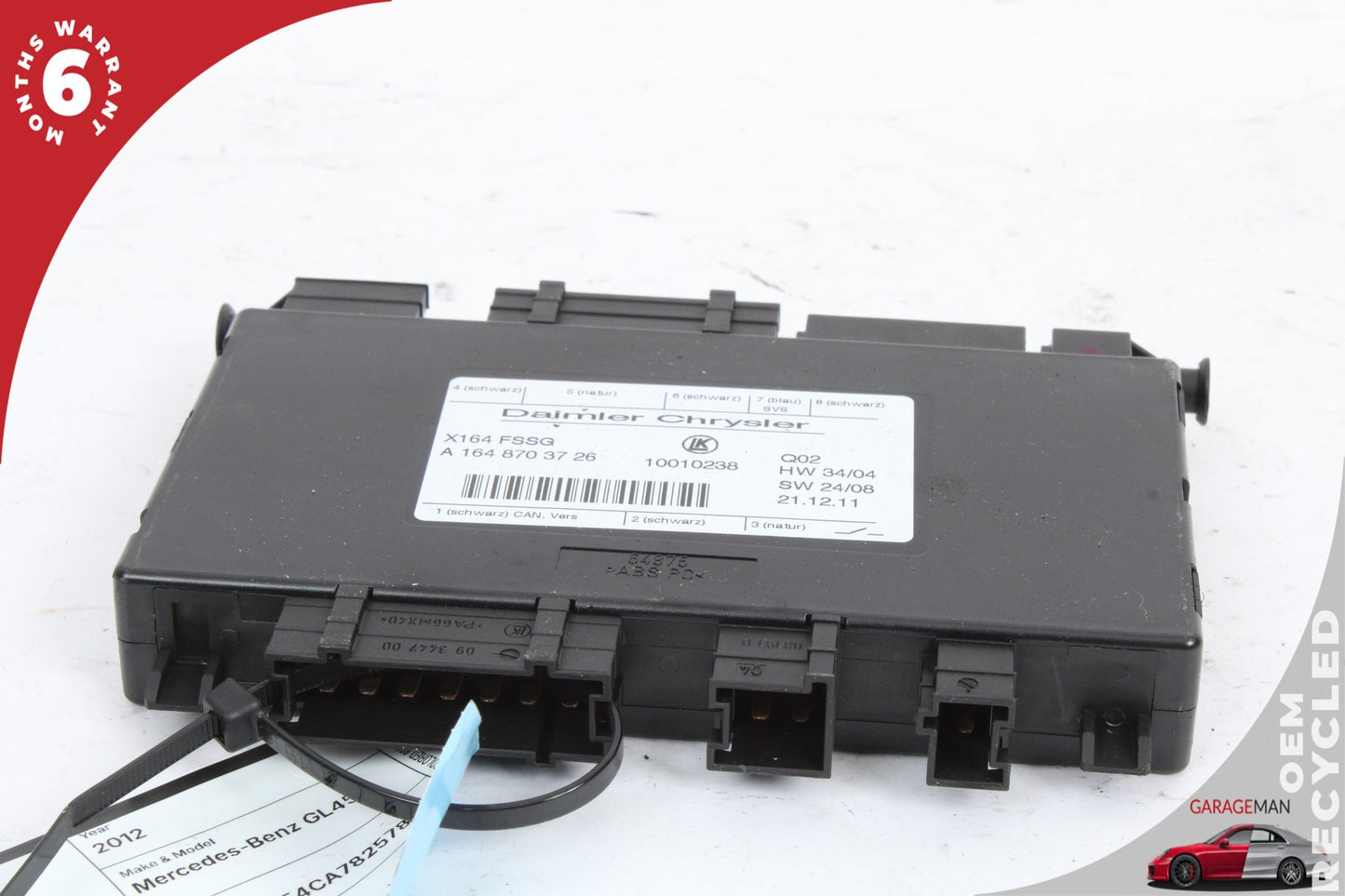 2007-2012 Mercedes X164 GL450 Third Seat Row Power Folding Control Module OEM