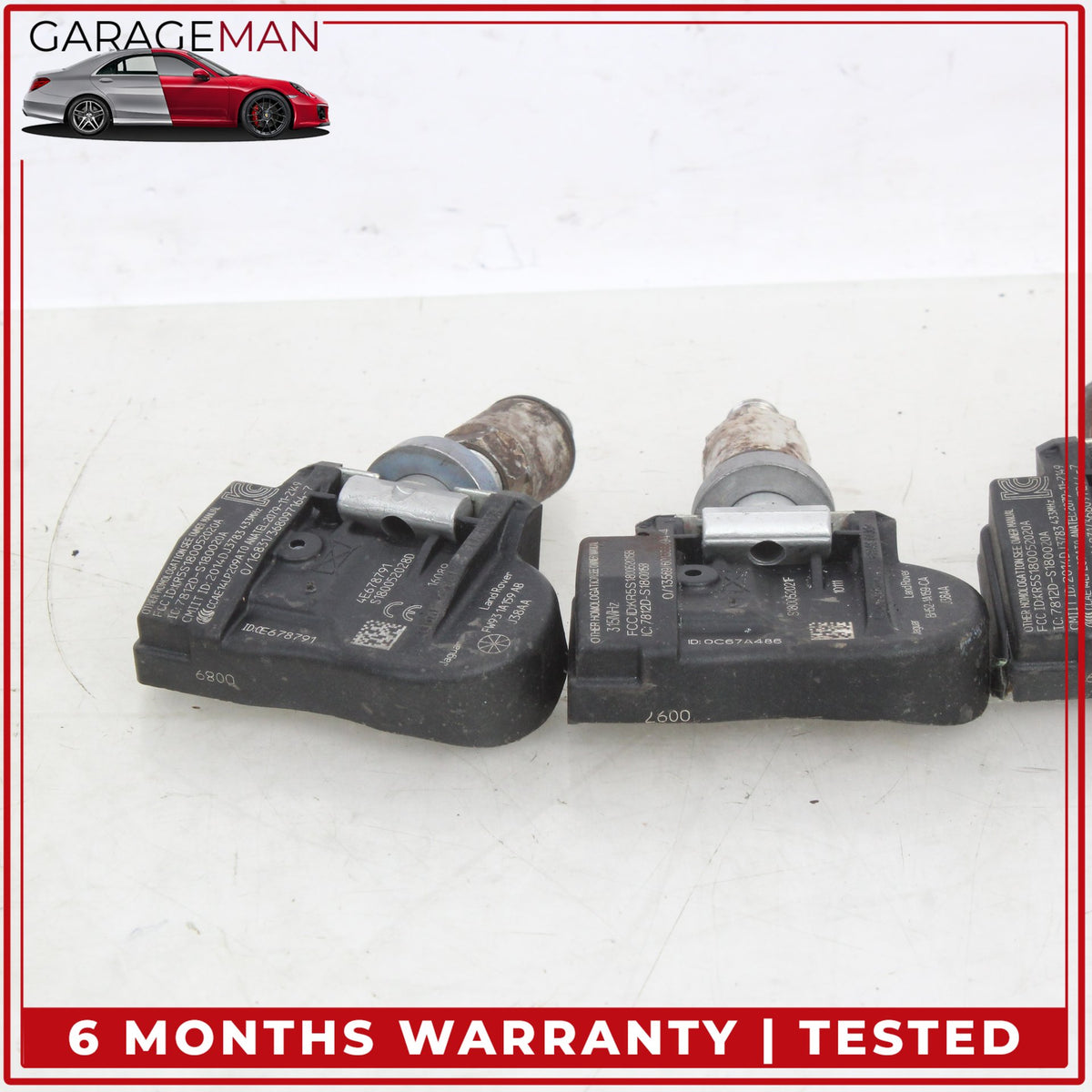 2013-2022 Land Rover Range Rover Sport L494 Tire Pressure Sensor Set of 4 OEM