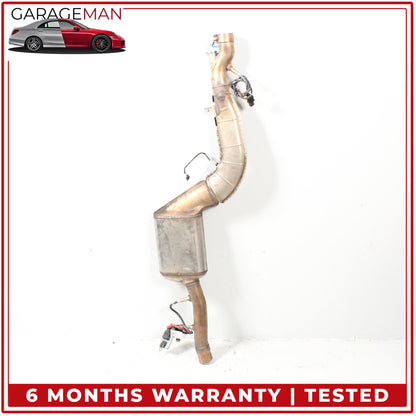2014-2018 BMW 328d Diesel Center Exhaust Muffler Resonator Pipe 8583372