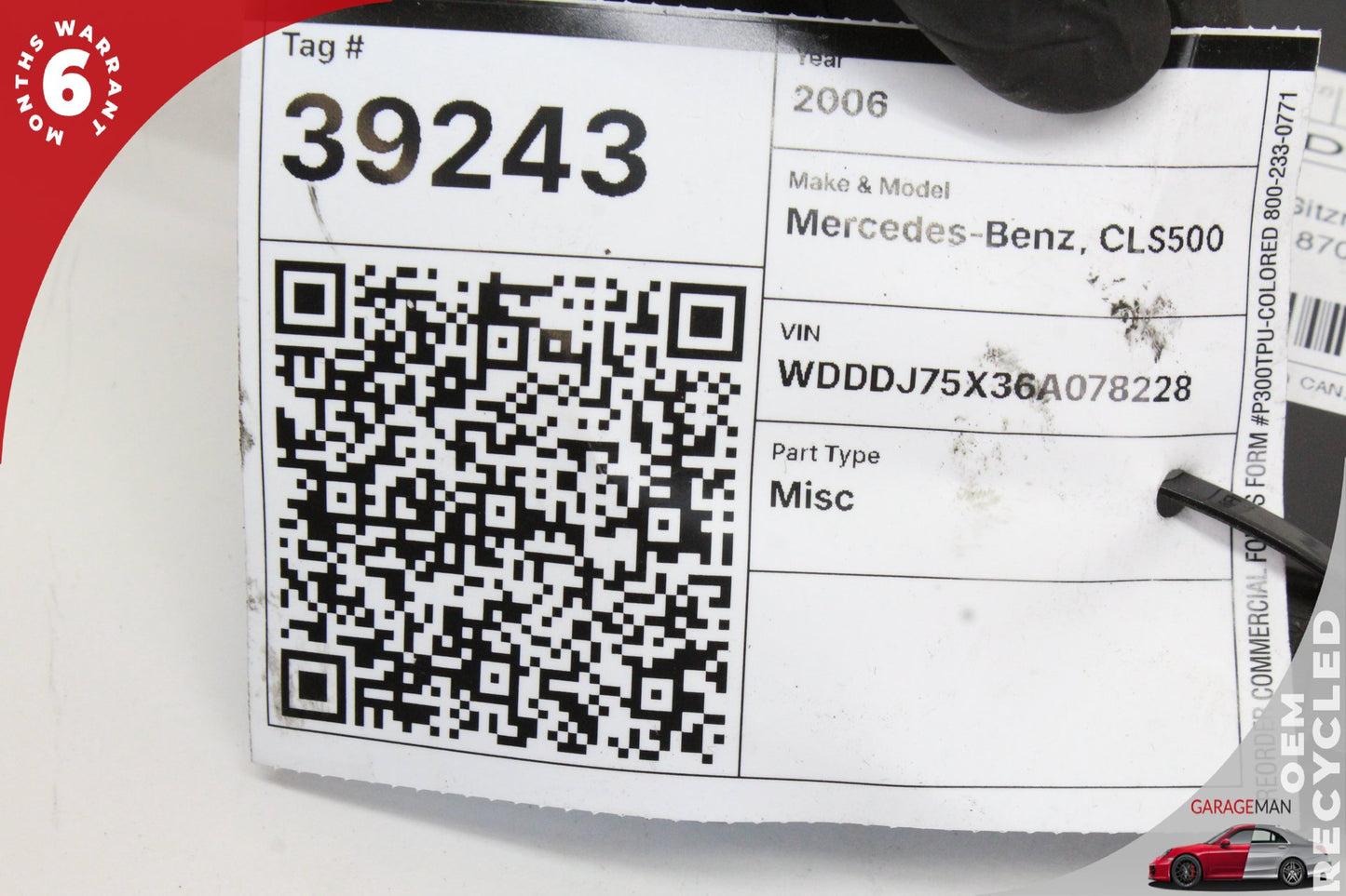 2003-2012 Mercedes W219 CLS500 Front Left Seat Control Module 2118704926 OEM