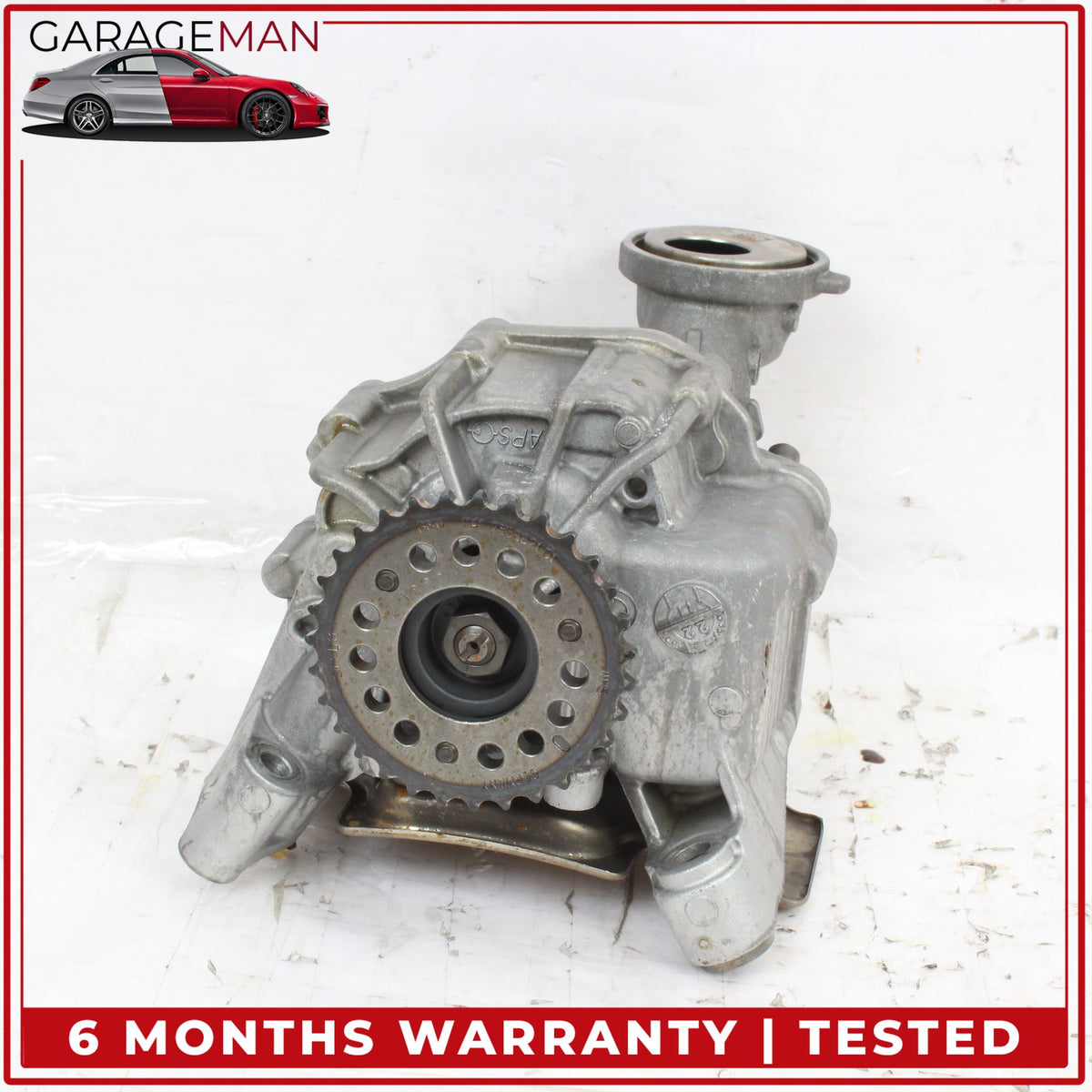 2008-2019 BMW 650i X5 X6 4.4L V8 N63 Engine Motor Oil Pump Assembly 7612772 OEM