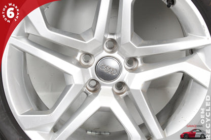 2018-2019 Audi Q5 Wheel Rim w/ Tire Twin 5 Spoke 8.0JX18H2 ET39 80A601025BD OEM