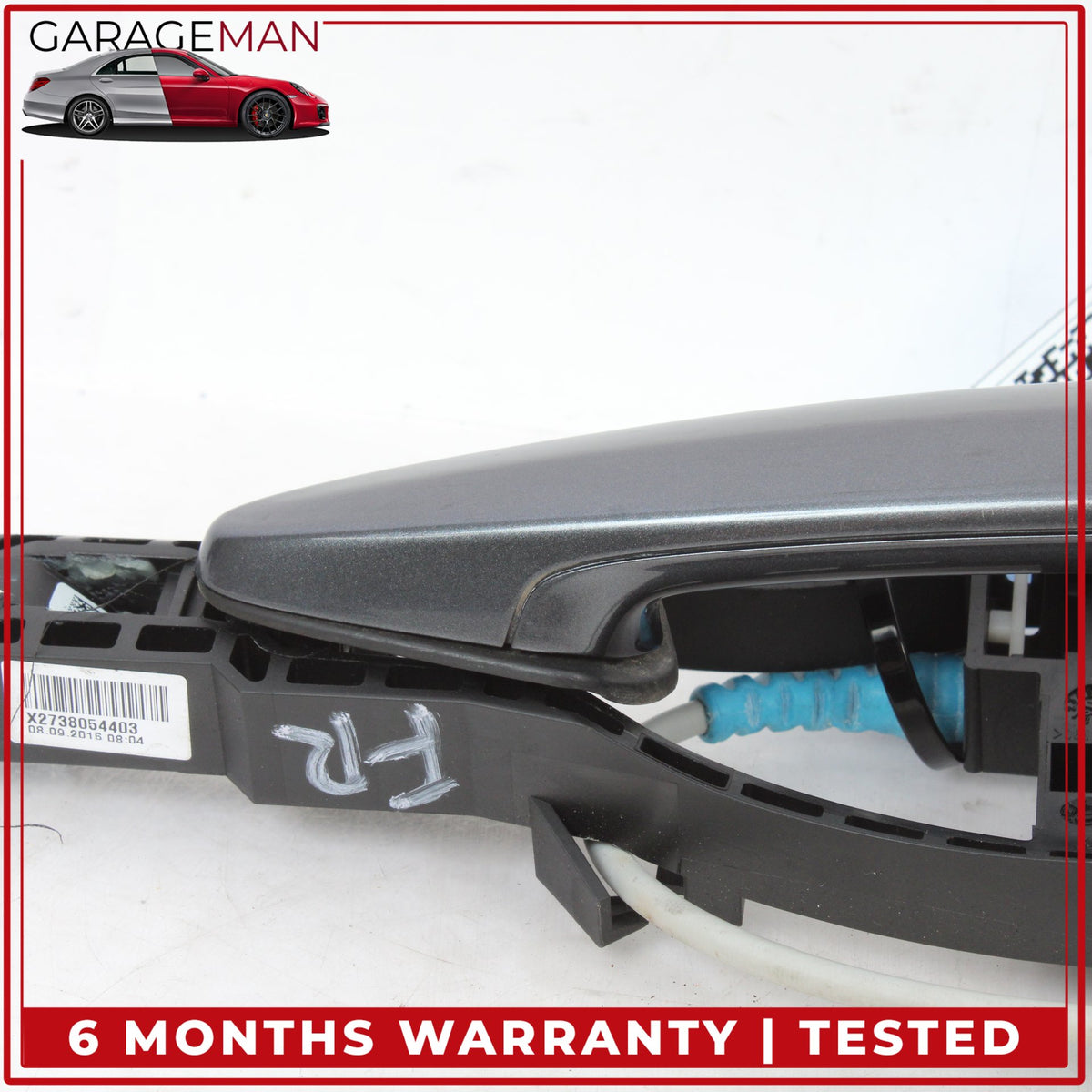 2014-2020 BMW 430i Gran Coupe Front Right Exterior Door Handle Gray 7242568 OEM