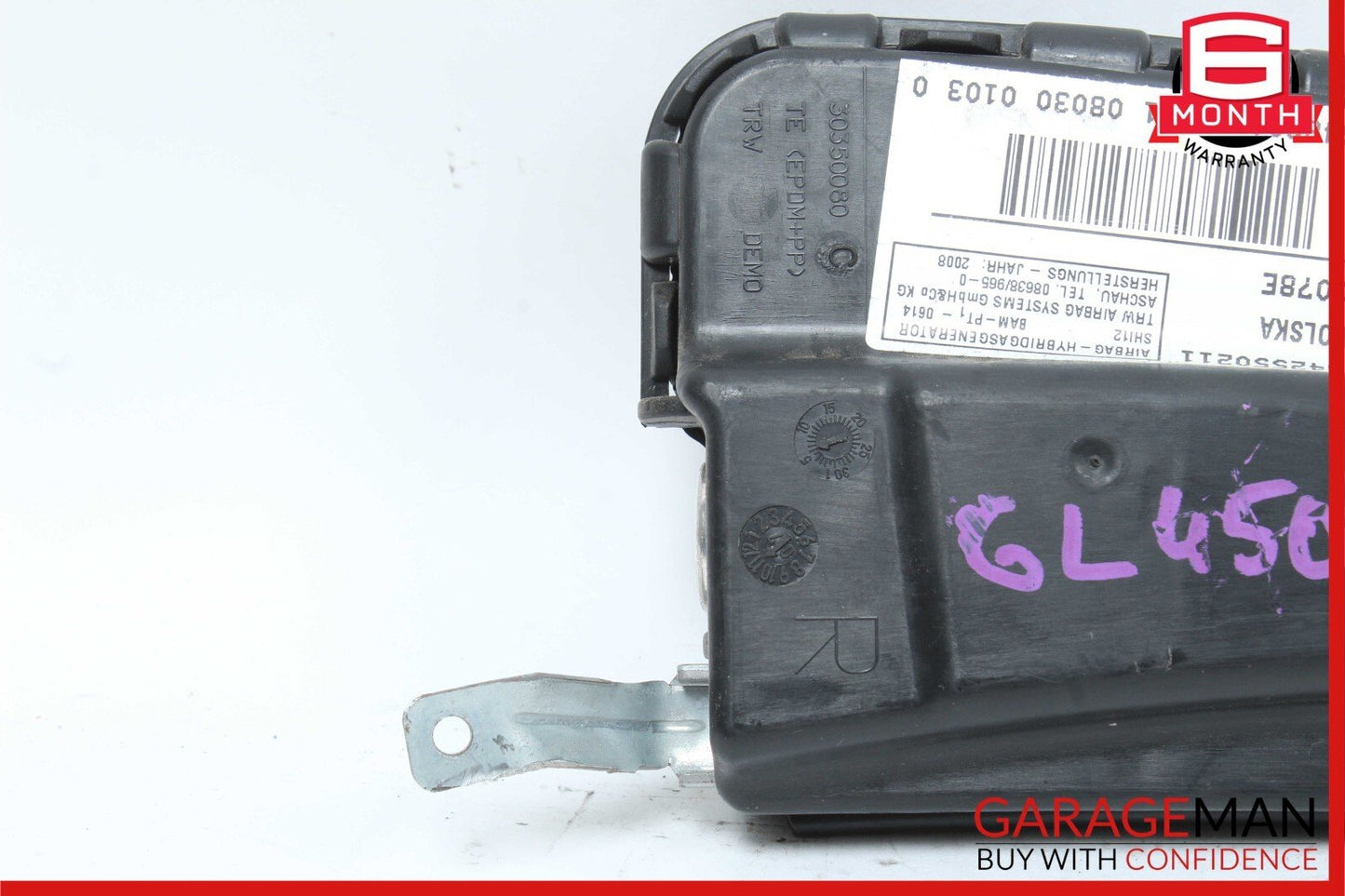 06-14 Mercedes S550 CL550 ML350 GL450 Front Right Side Seat Air Bag Airbag SRS