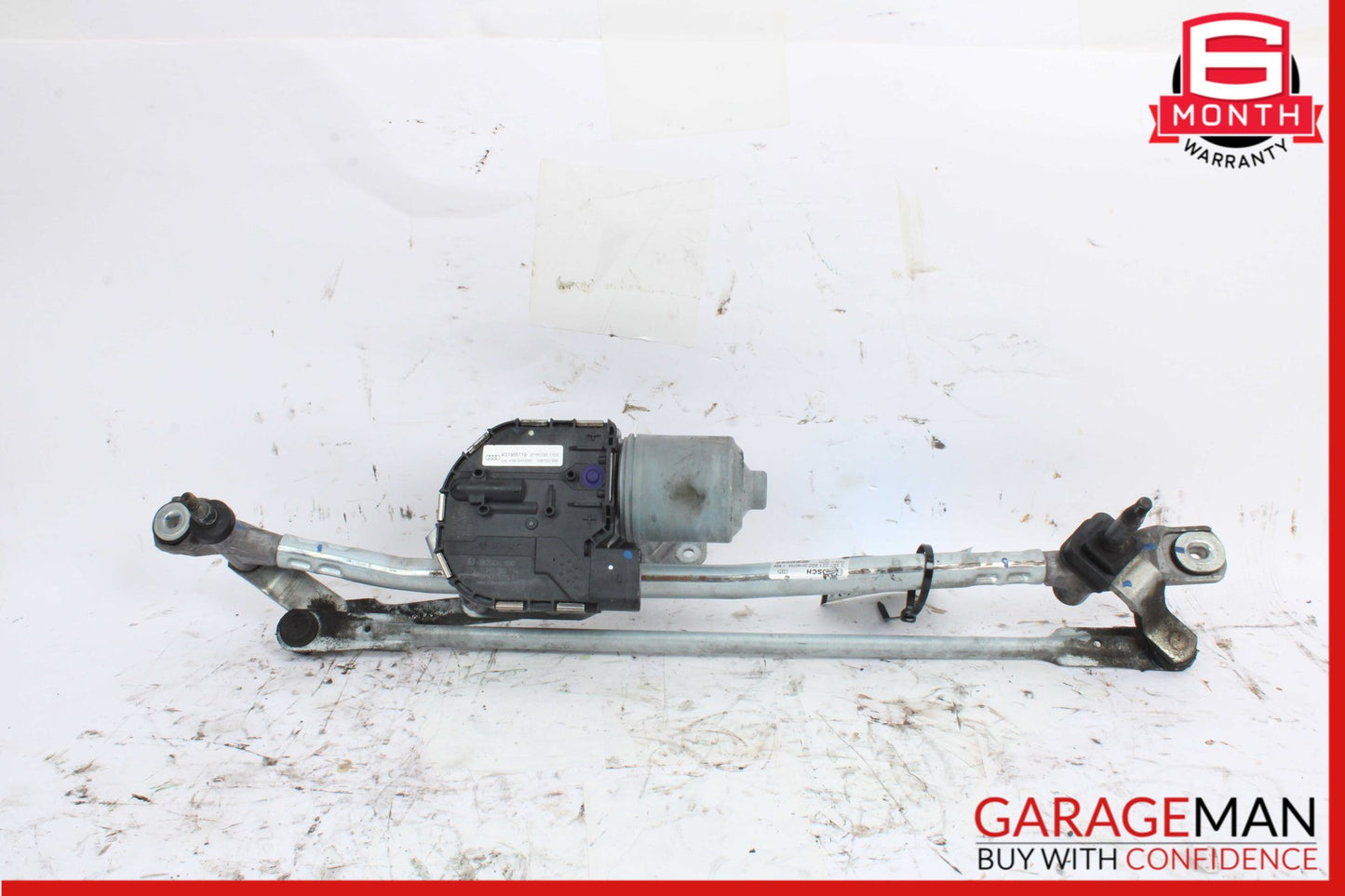 2012-2018 Audi A6 A7 Windshield Washer Wiper Linkage w/ Motor 4G1955023C OEM