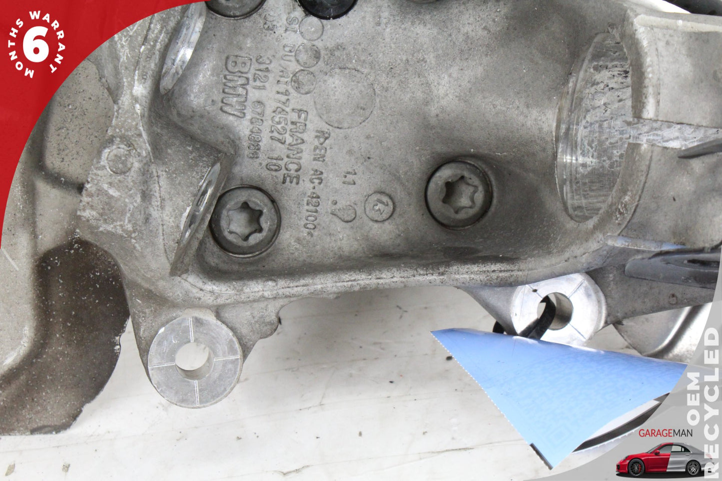 2012-2015 BMW X1 Front Right Side Spindle Knuckle Wheel Hub 6784866 OEM