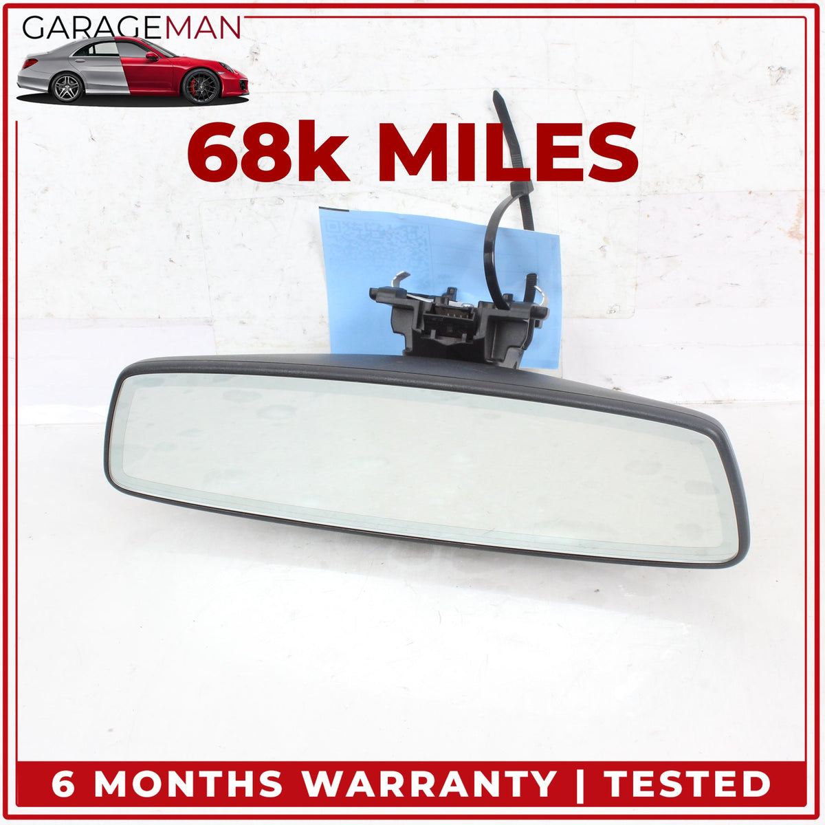 2018-2024 BMW X3 G01 Front Upper Windshield Interior Rear View Mirror OEM