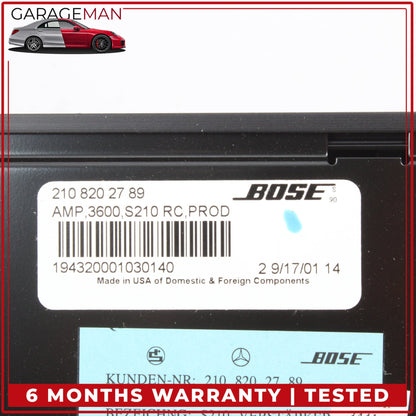1999-2002 Mercedes W210 E320 Wagon Audio Amplifier AMP Bose 2108202789 OEM