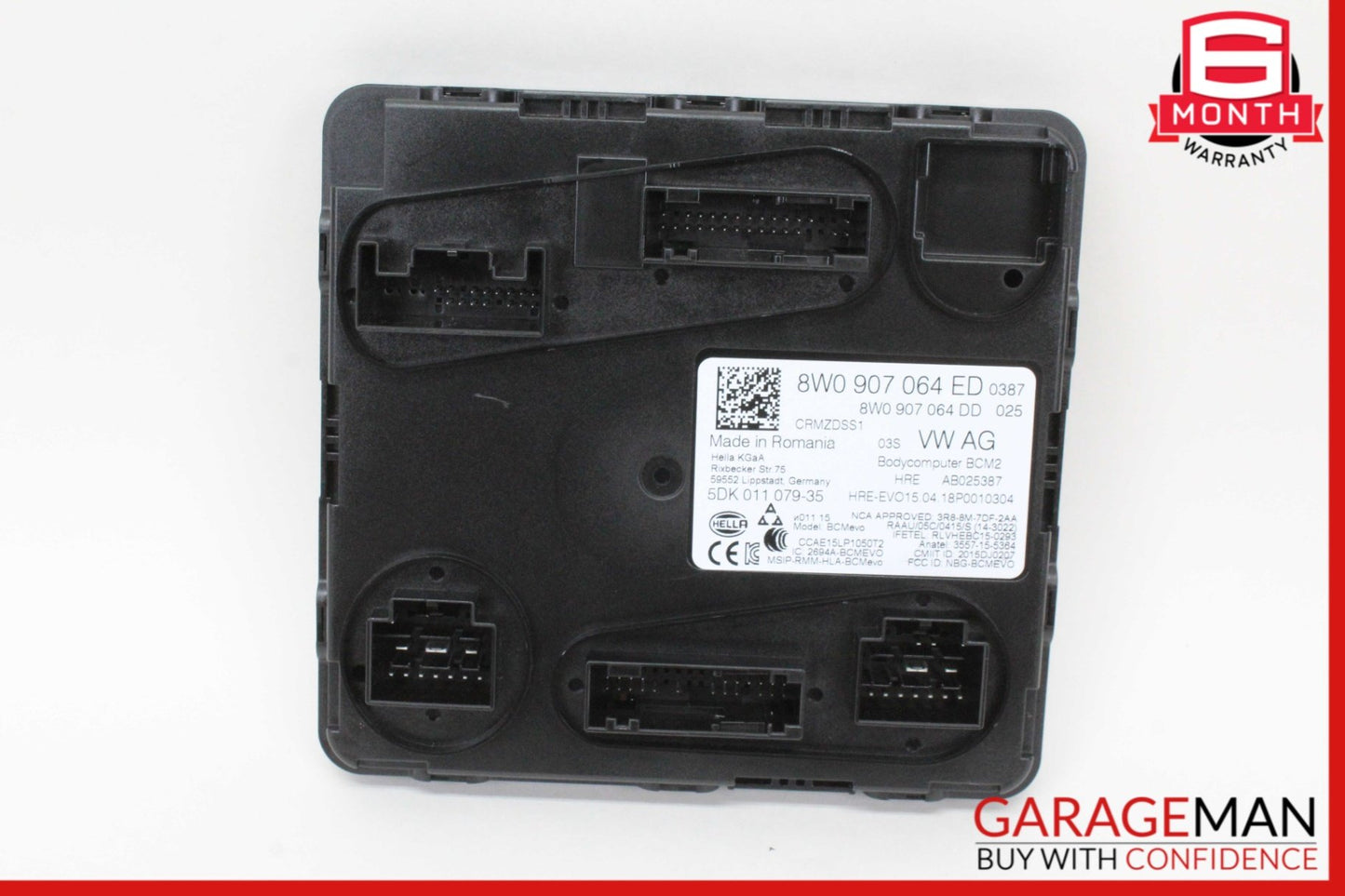 2017-2019 Audi Q7 SUV Body Control Module 8W0907064ED