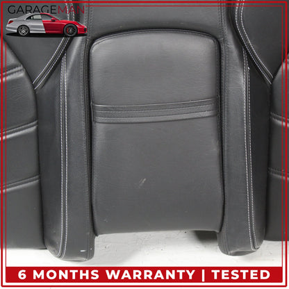 2013-2018 Maserati GranTurismo M145 Coupe Rear Top Upper Bench Seat Black OEM
