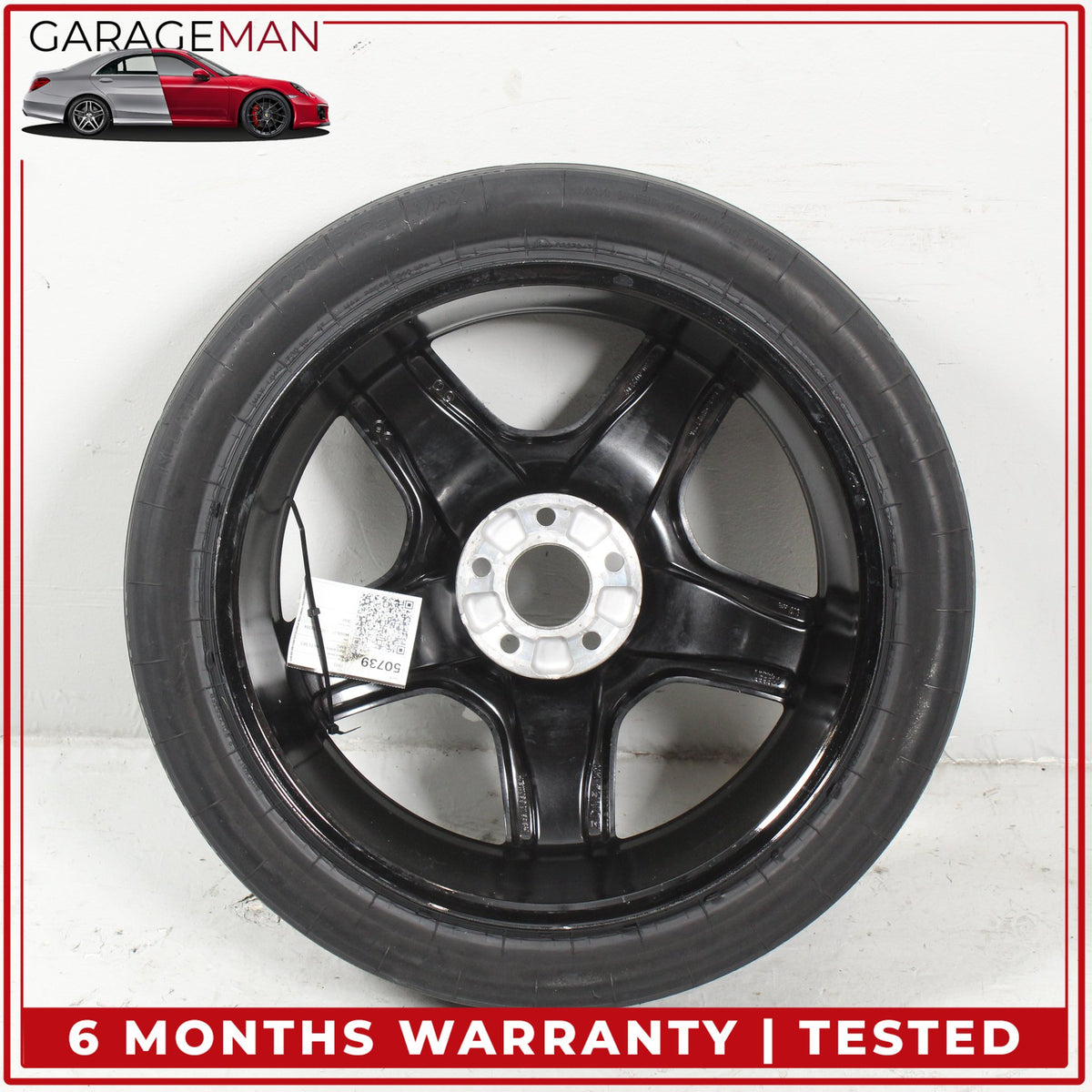 2010-2016 Mercedes W218 CLS63 E63 AMG Emergency Spare Tire Wheel Donut Rim OEM