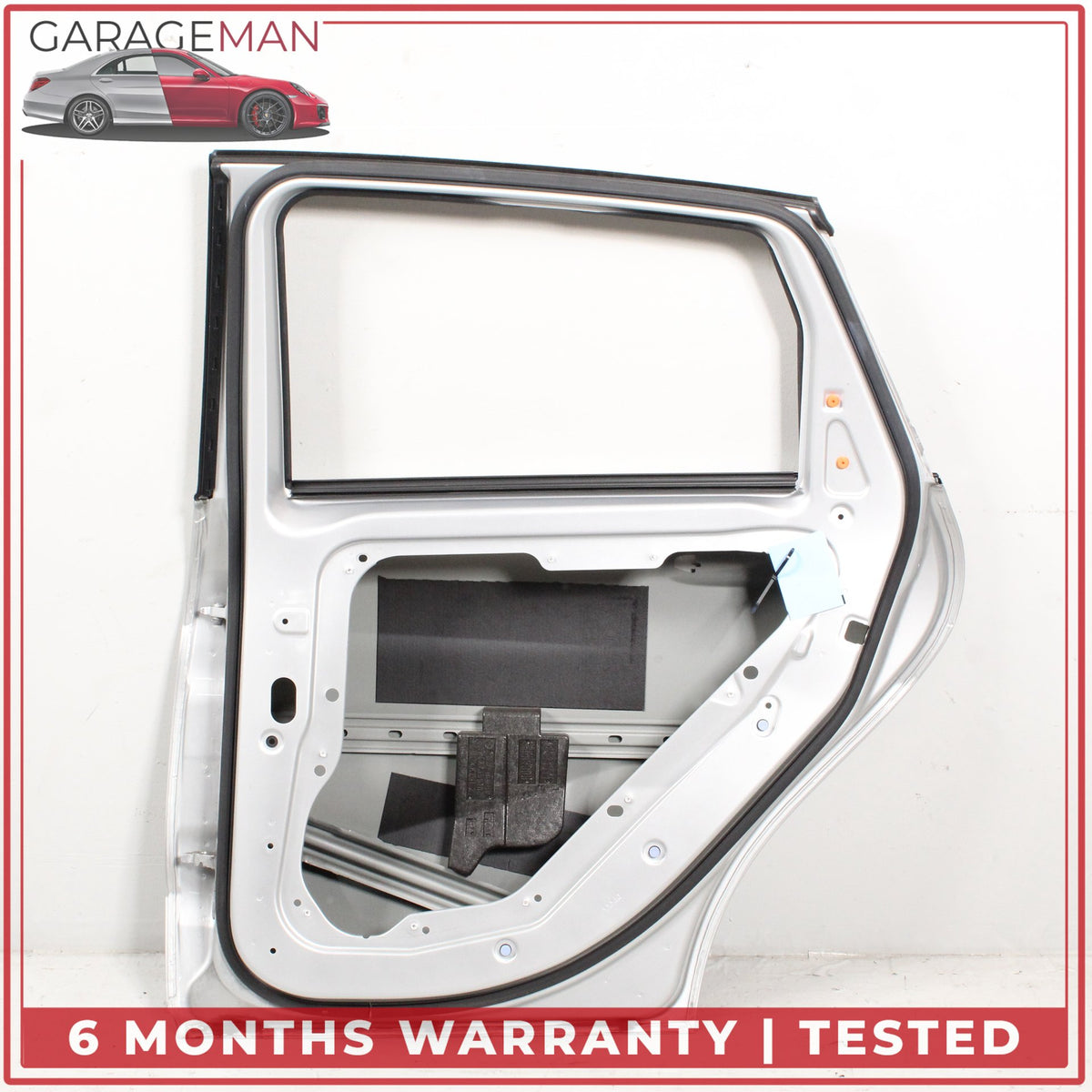 2014-2017 Mercedes W242 B Electric Drive Rear Right Side Door Shell Silver OEM