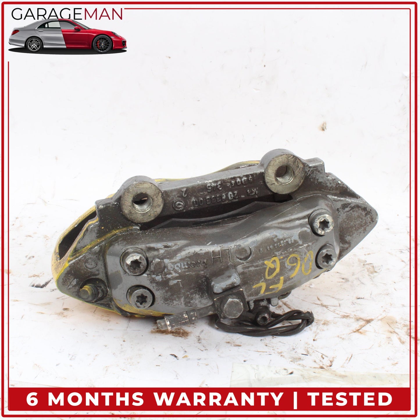 2004-2017 Maserati Quattroporte Front Left and Right Side Brake Caliper Set OEM