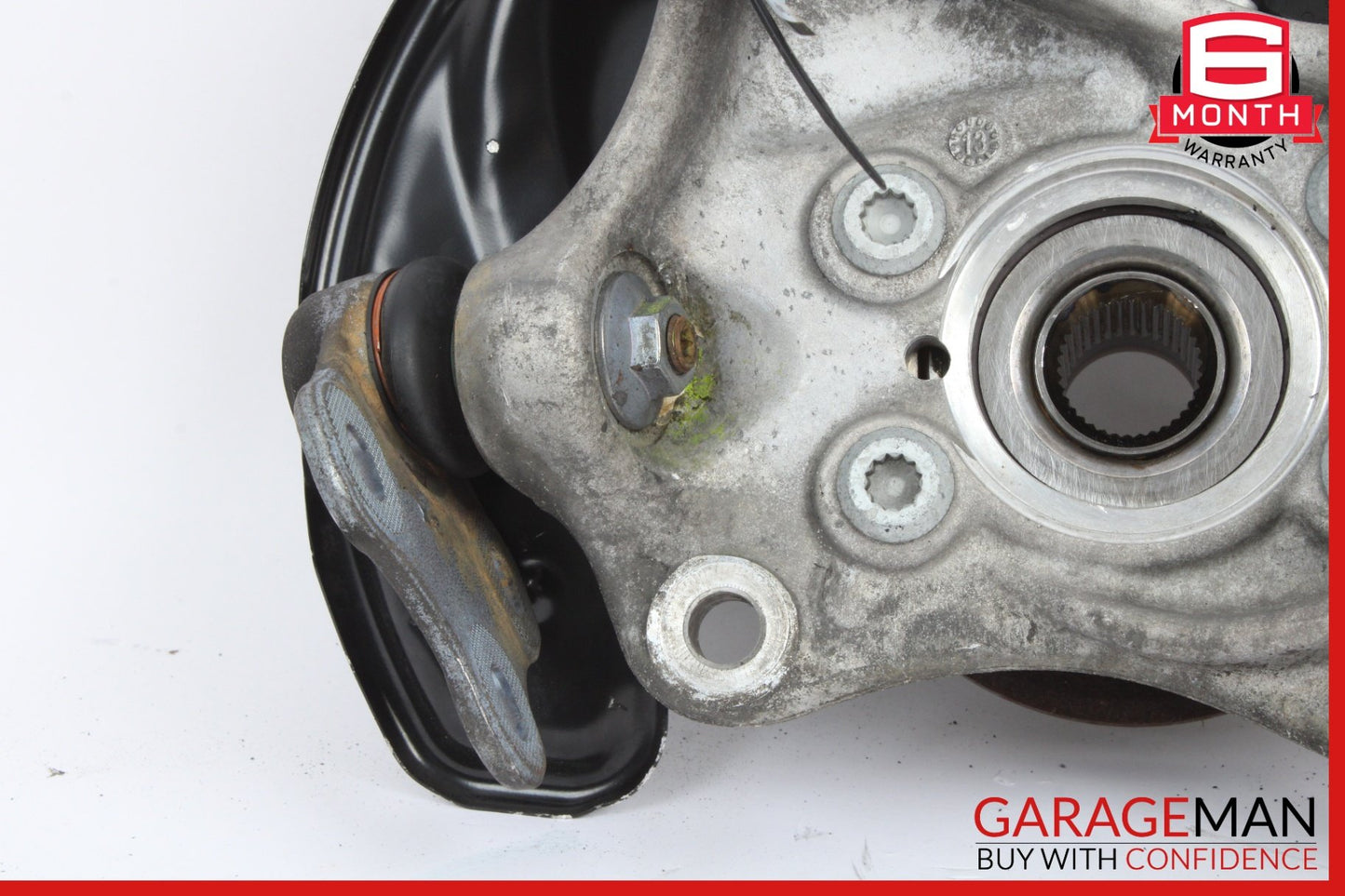2008-2015 Audi TT 8J Convertible Front Left Spindle Knuckle Wheel Hub 8J0407253D