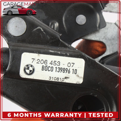 2011-2016 BMW 528i F10 Hood Bonnet Left Lock Latch Actuator w/ Bracket 7206453