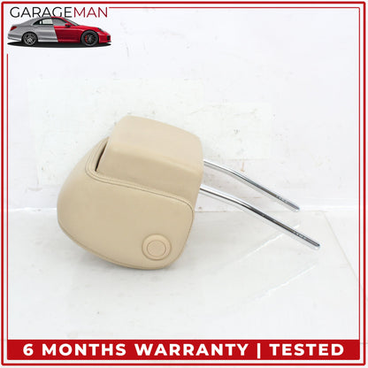 2012-2018 Audi A6 A7 Front Left and Front Right Side Seat Headrest Beige OEM