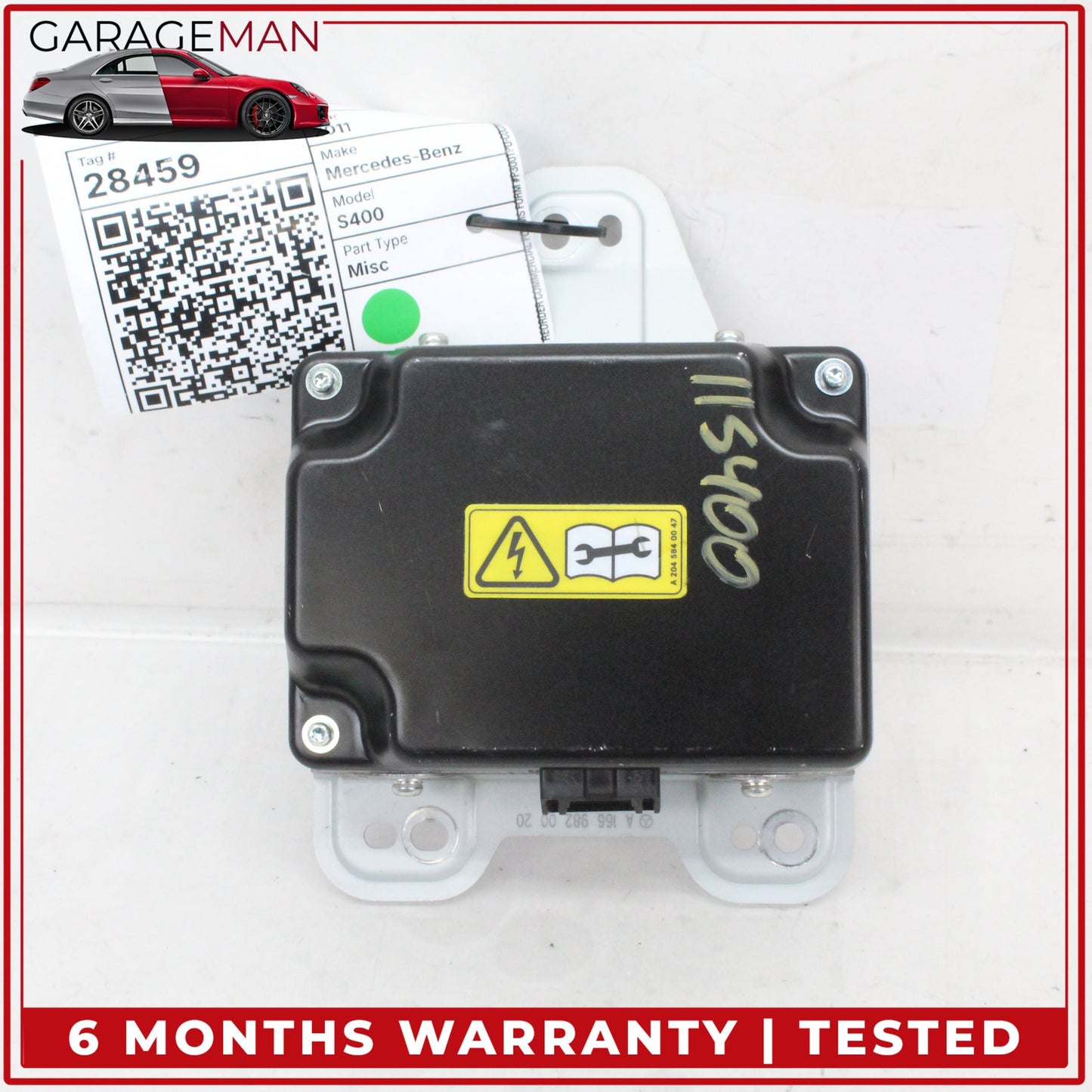 2010-2019 Mercedes W221 S400 Power Inverter Converter Module Unit 1669820020 OEM
