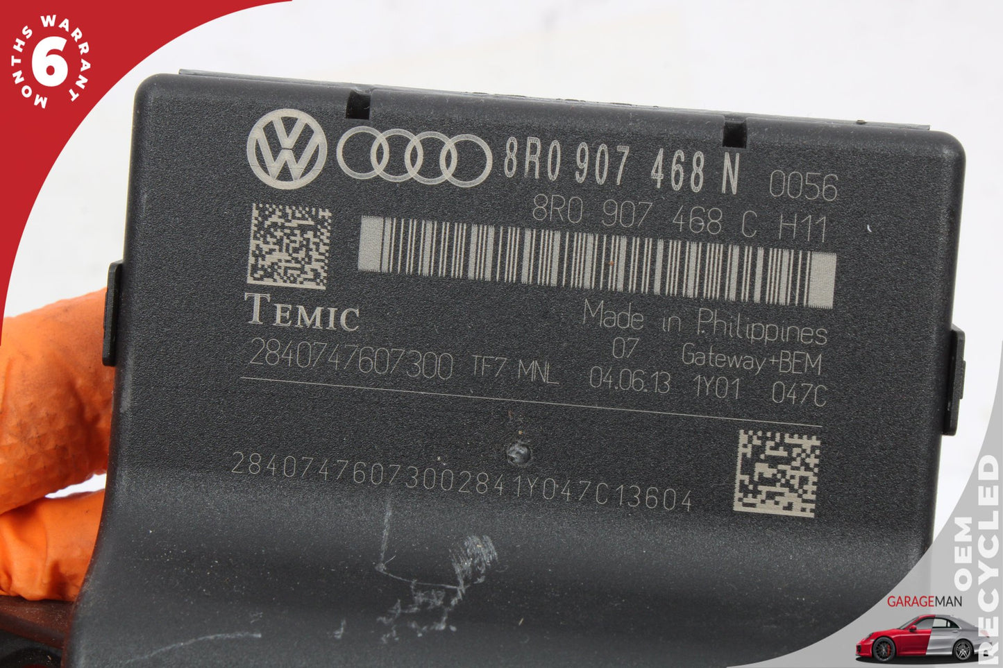 2013-2016 Audi Q5 Network Interface Gateway Control Module Unit 8R0907468N OEM