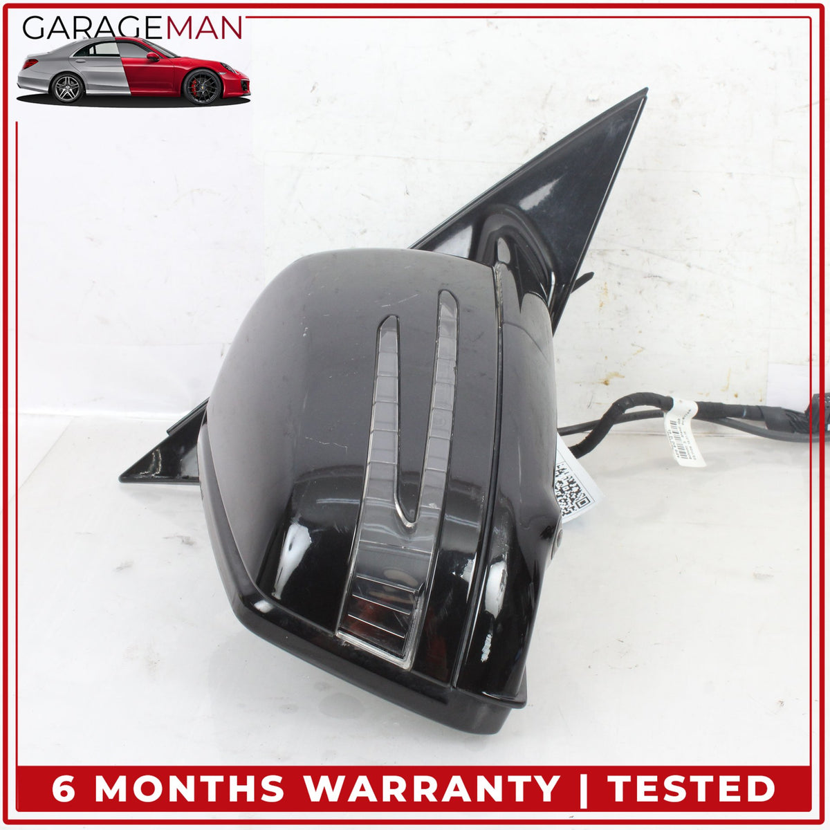 2010-2016 Mercedes W212 E400 Front Right Door Rear View Mirror w/ Camera OEM