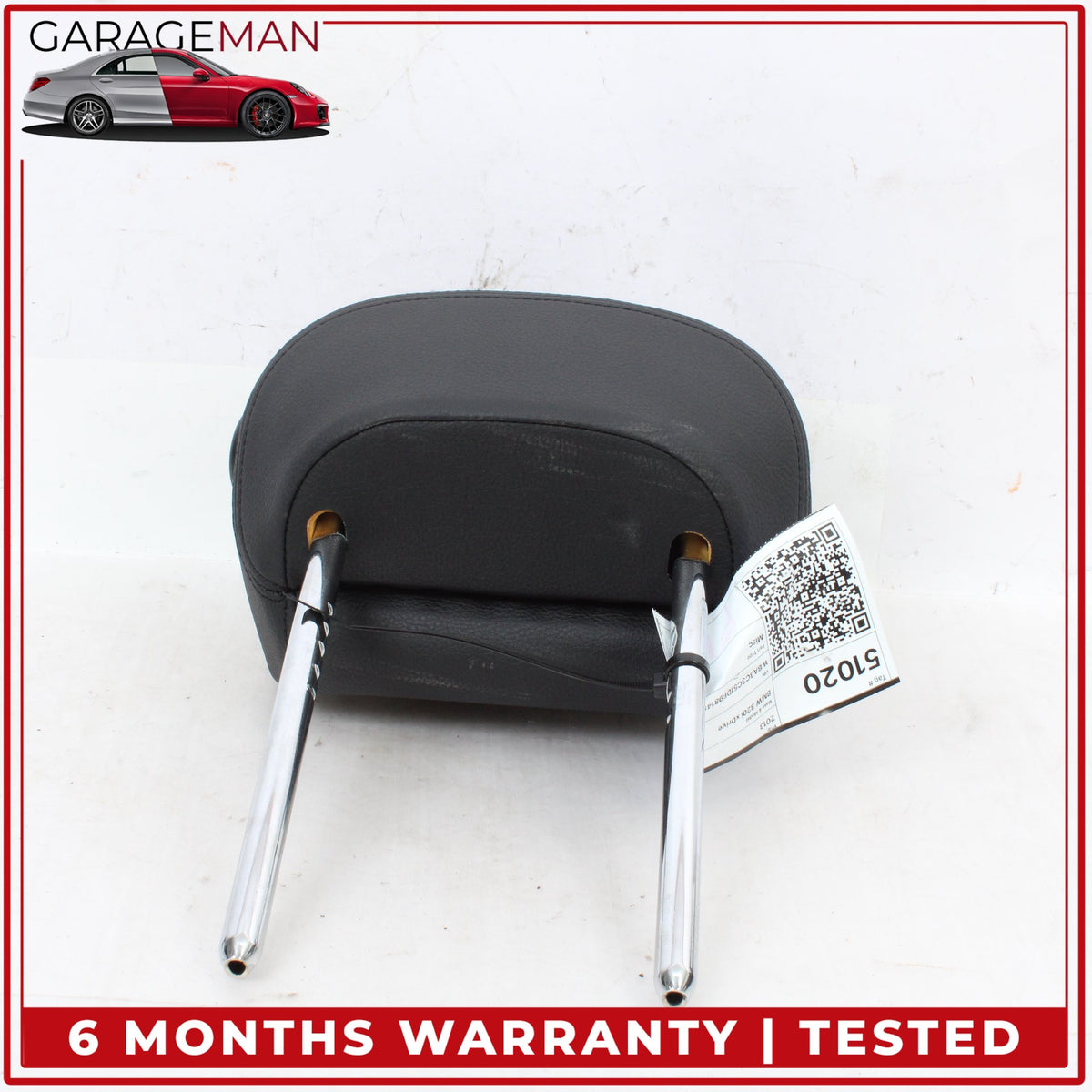 2012-2018 BMW 320i xDrive Front Left and Right Side Seat Headrest Black OEM