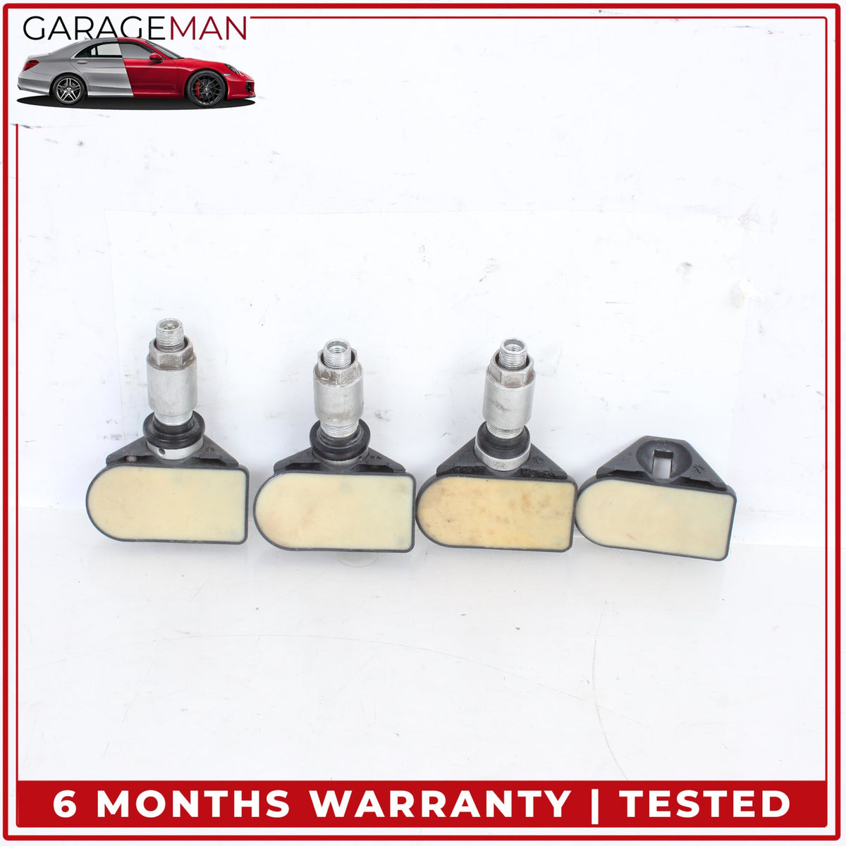 2019-2022 Mercedes W177 A220 TPMS Tire Pressure Monitor Sensor Set of 4 OEM