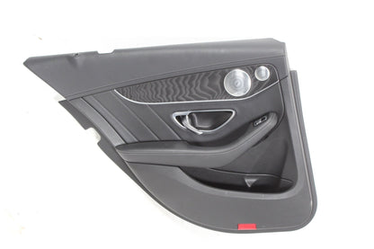 2015 Mercedes-Benz C300 W205 Sedan Left Rear Door Trim Panel 2057304501