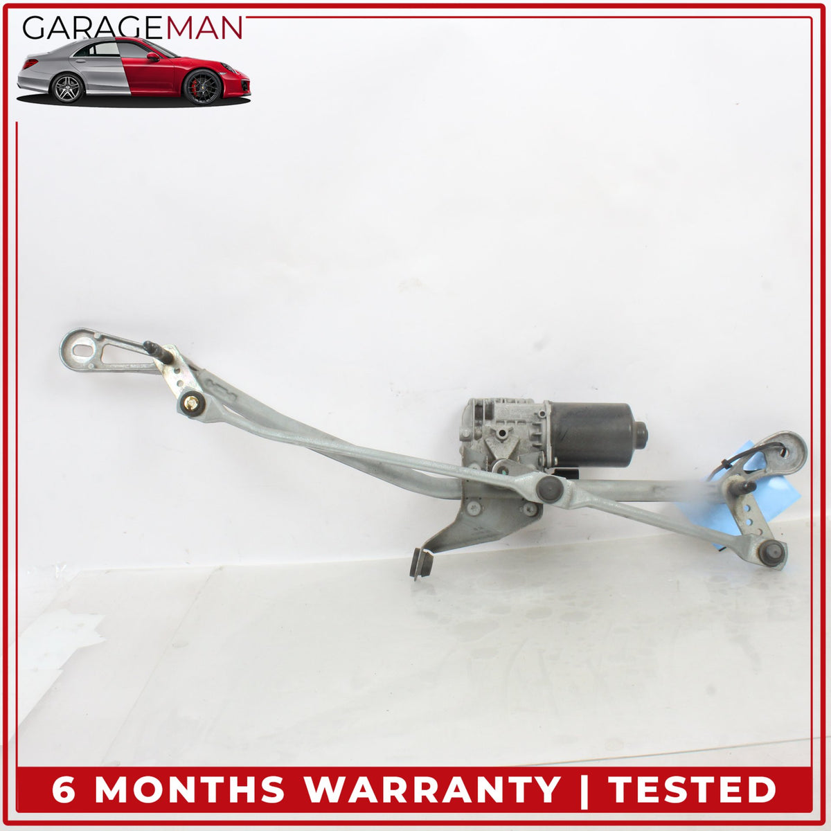 2017-2023 BMW 530e G30 Front Windshield Wiper Linkage w/ Motor W224097 OEM