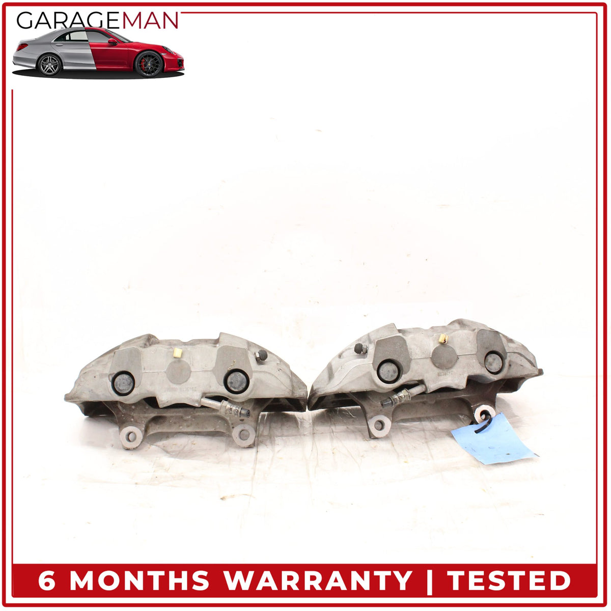2012-2018 Audi A6 A7 Front Left and Right Side Brake Caliper Set 4G05BC OEM