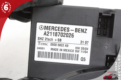 06-13 Mercedes-Benz CLS500 W219 RWDHeated Seat Control Module 2118702026 OEM