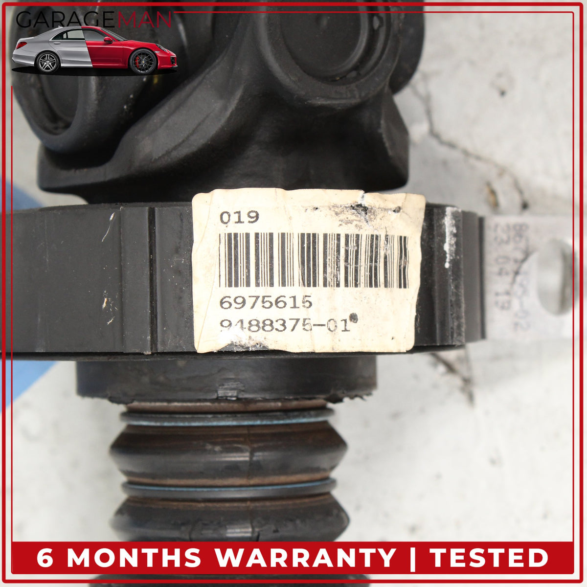 2020-2024 BMW M340i M440i G20 G22 RWD Rear Propeller Driveshaft 9488375 OEM