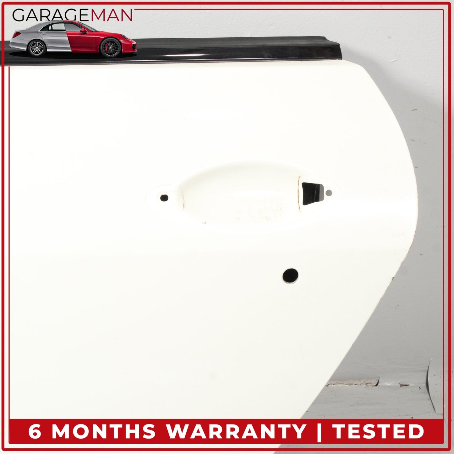 2008-2019 Maserati GranTurismo Coupe Front Left Door Shell White 68498700 OEM